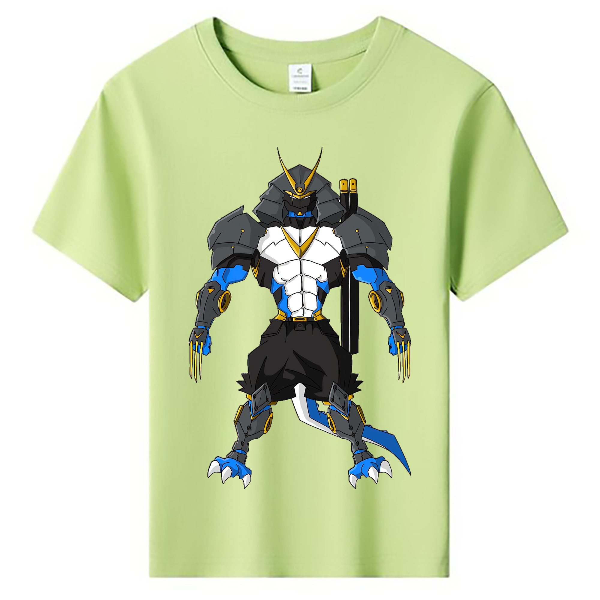 （画像用） Digimon デジタルモンスター/デジモン 綿100％キッズTシャツ（フロントプリント）